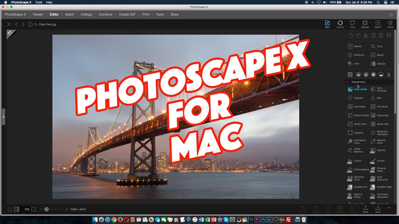 free mac photo editor for mac os 10.6.8